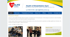 Desktop Screenshot of fit4lifecumbria.org